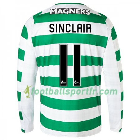 Tenue Celtic Glasgow Sinclair 11 Domicile 2018-2019 Maillot de Foot ML